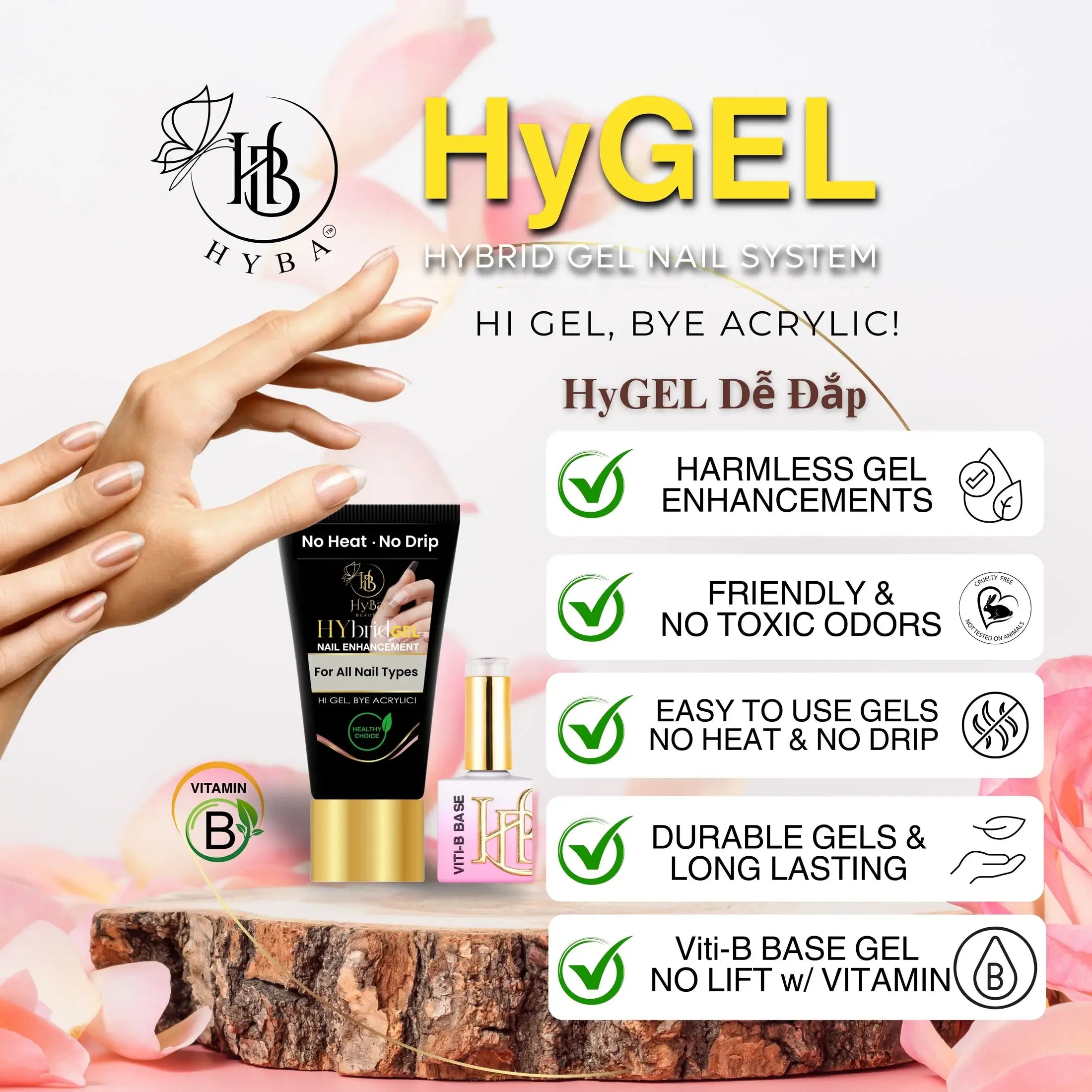 ATL- HYGEL HYBRID GEL NAIL SYSTEM - READY Kit #1
