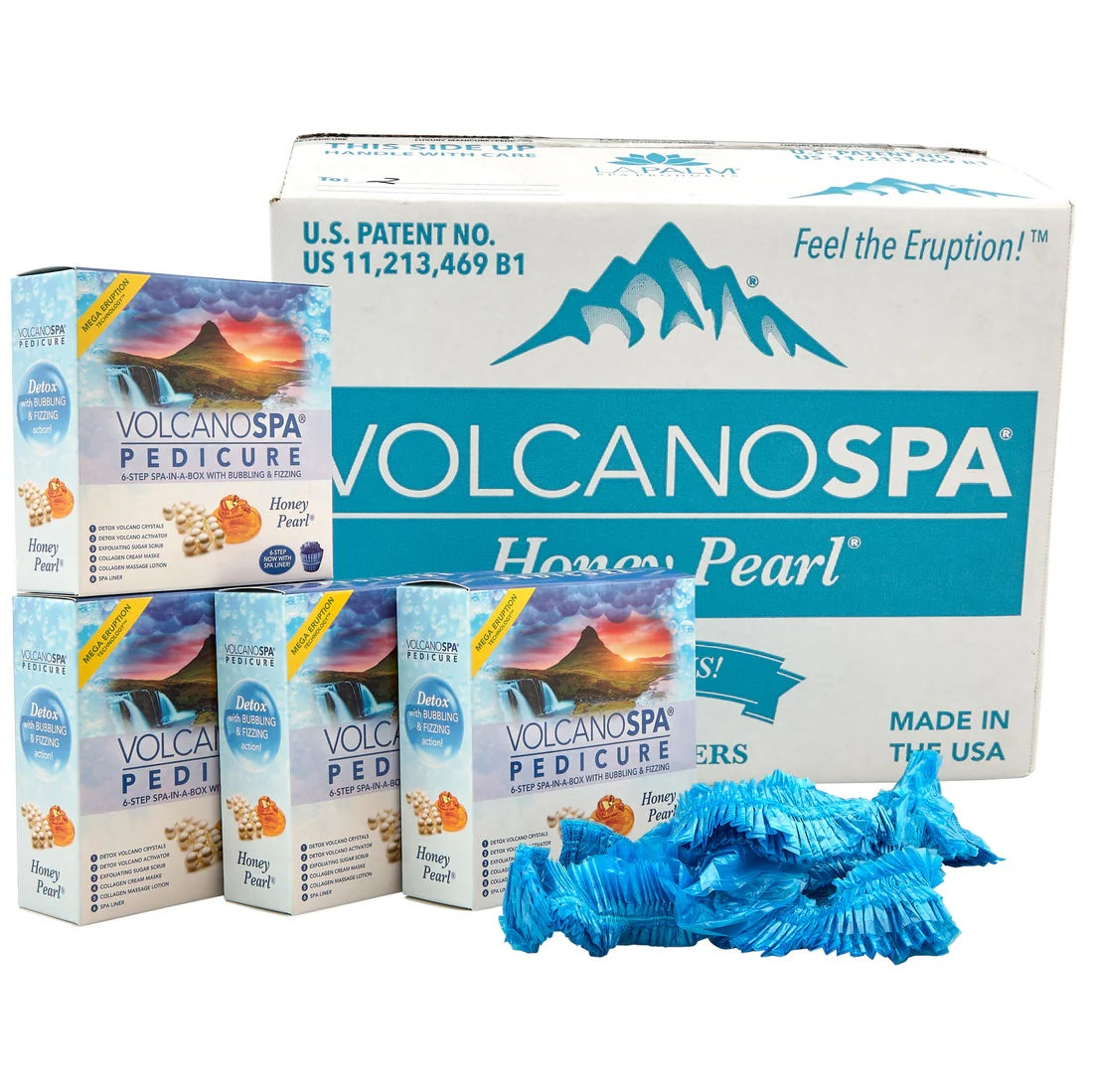 ATL- Volcano Spa 5in1 - Honey Pearl | La Palm