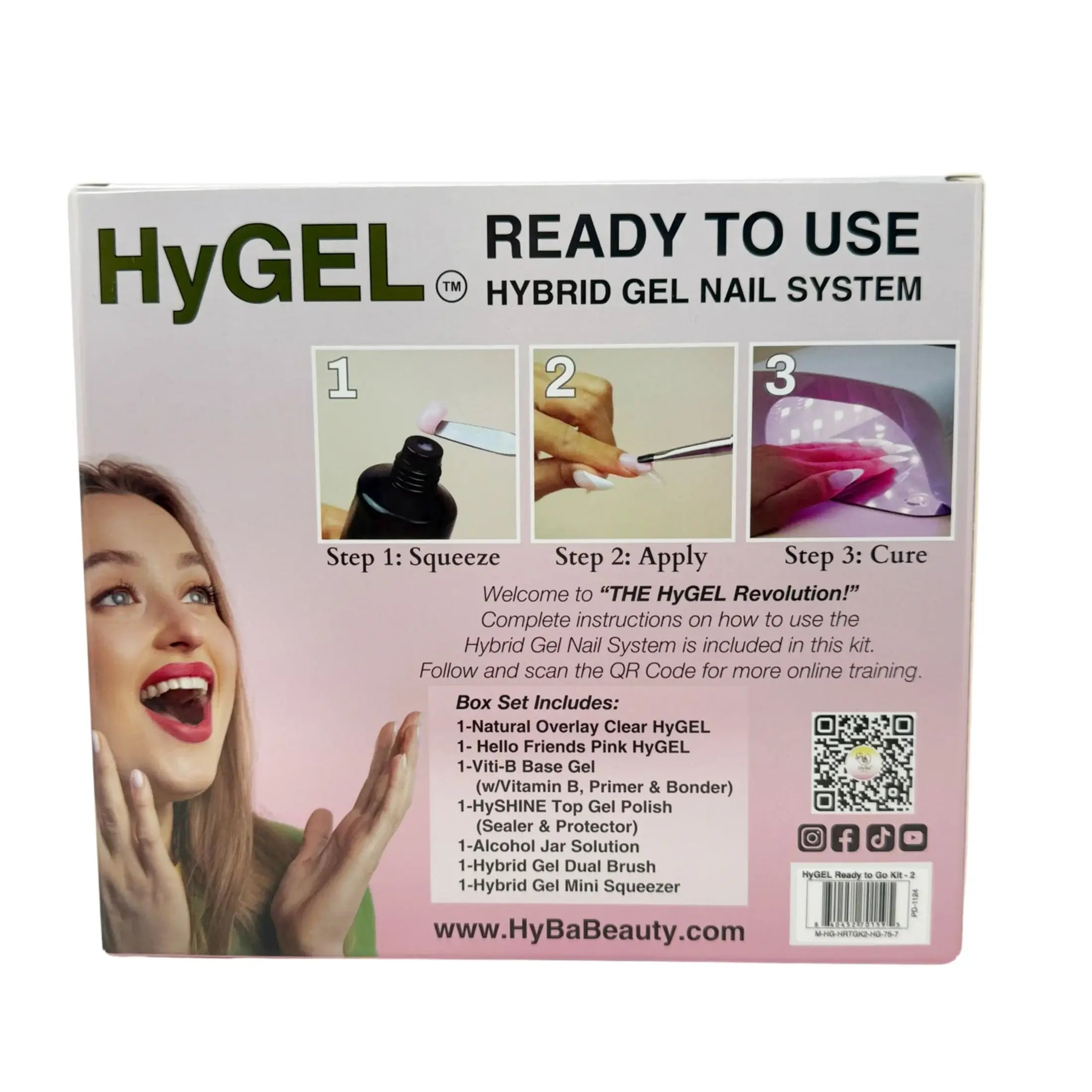 ATL- HYGEL HYBRID GEL NAIL SYSTEM - READY Kit #1