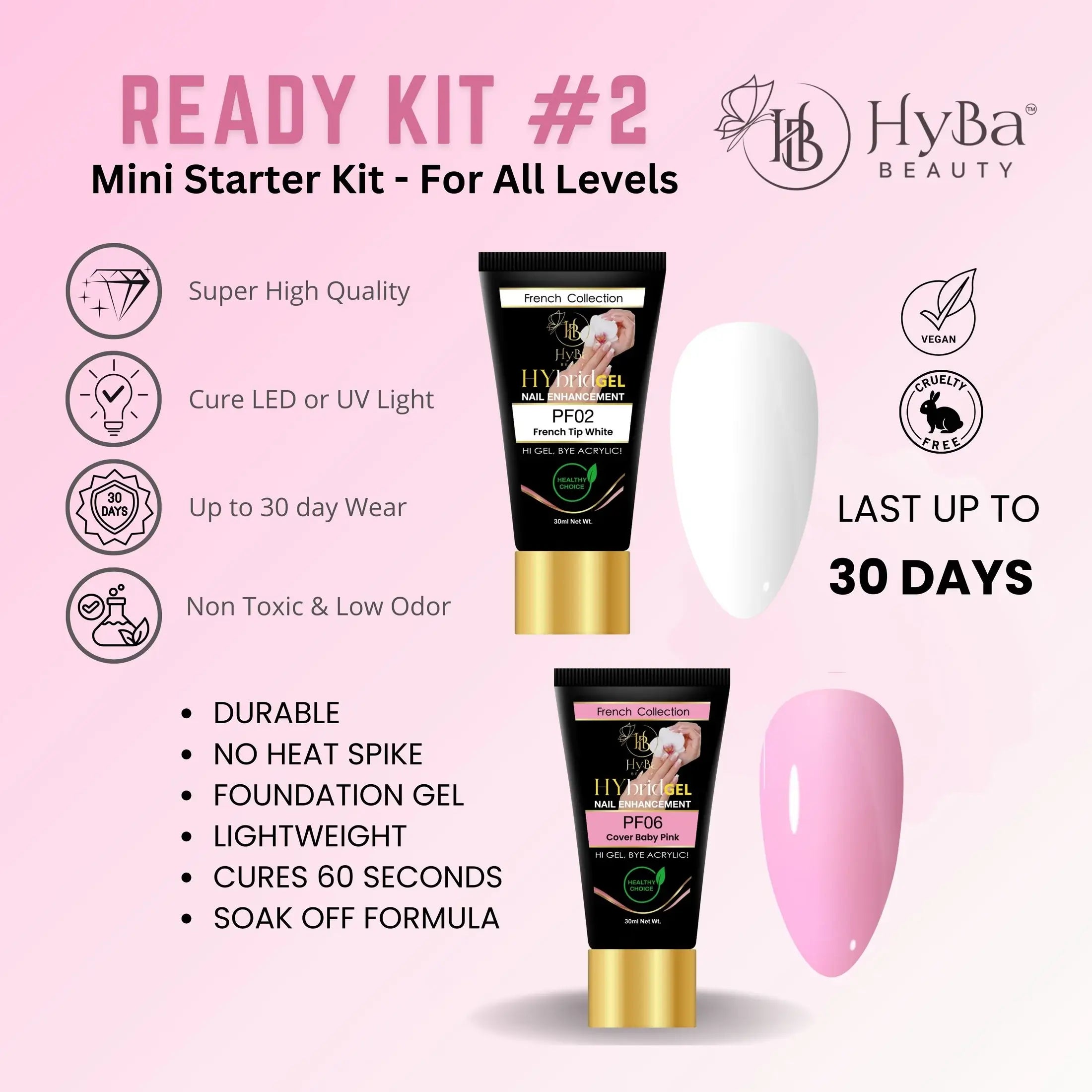 ATL- HYGEL HYBRID GEL NAIL SYSTEM - READY Kit #2