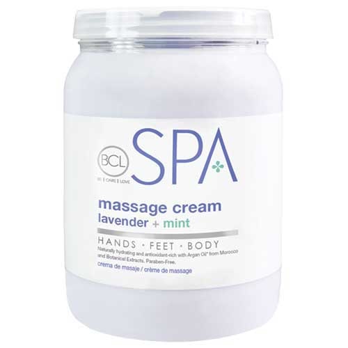 ATL- Massage Cream (1gal) Lavender + Mint | BCL Organic Spa