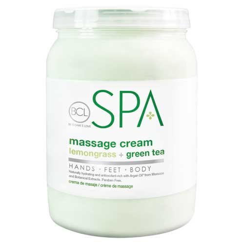 ATL- Massage Cream (1gal) Lemongrass + Green Tea | BCL Organic Spa