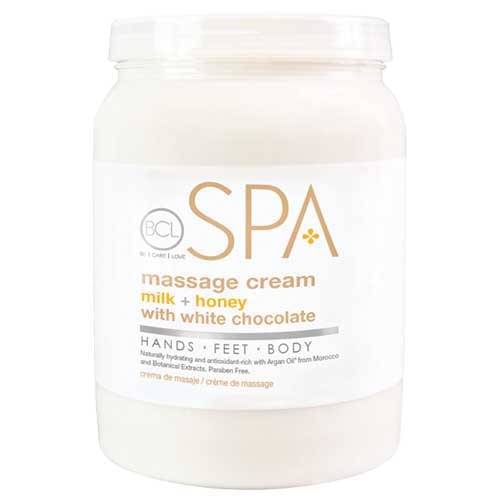 ATL- Massage Cream (1gal) Milk + Honey w/ White Chocolate | BCL Organic Spa