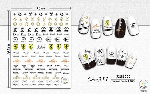 ATL- Nail Art Stickers (CA-311)
