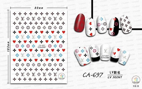 ATL- Nail Art Stickers (CA-697)