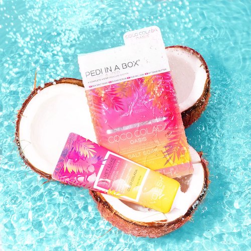 ATL- COCO COLADA OASIS - Voesh Pedi in a Box - Deluxe 4 Step