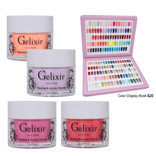 ATL- Gelixir Acrylic & Powder Dip Complete Collection (#1-180)
