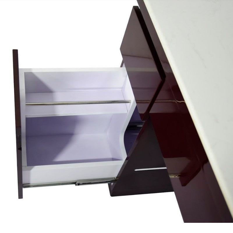 ARMANI NAIL TABLE WITH LED HOLE - CAFELLE