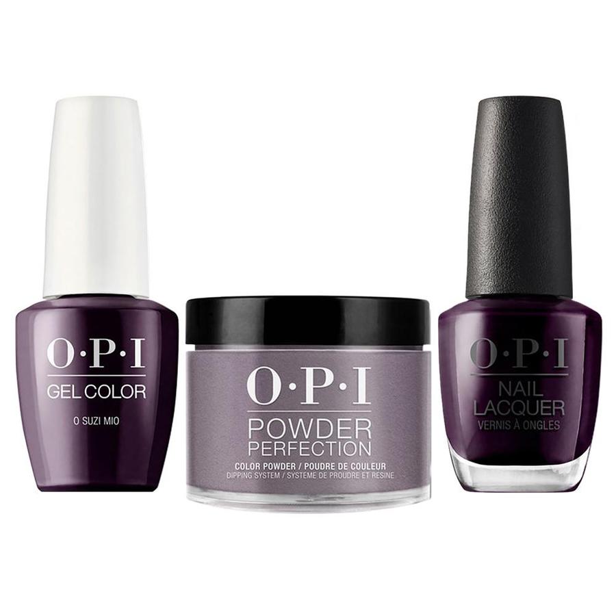ATL- O Suzi Mio #V35 | OPI Trio: Gel, Polish, Dip