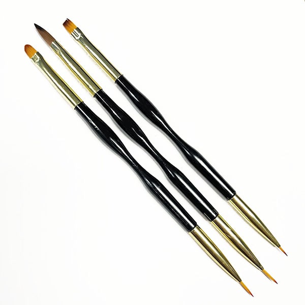 ATL- Double Sided Nail Art Brushes (3/pack)