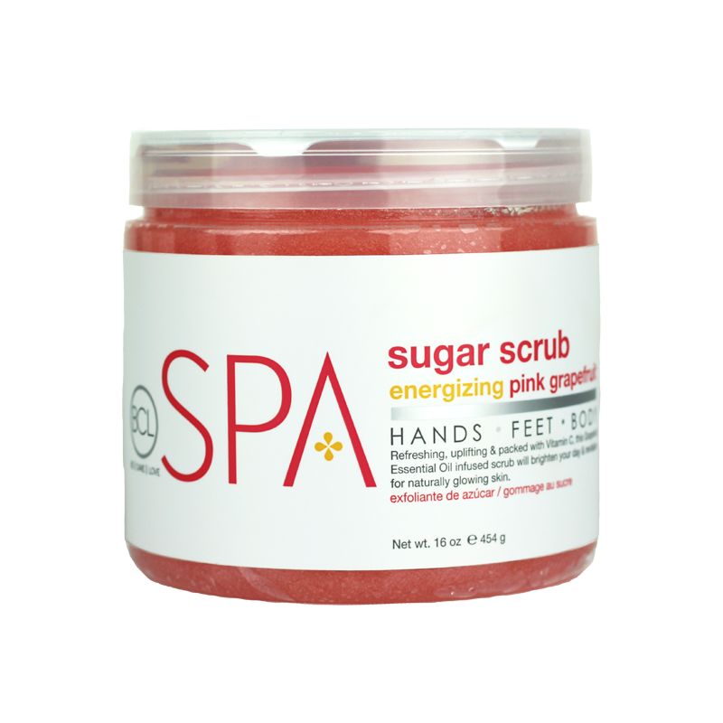 ATL- Sugar Scrub (16oz) Pink Grapefruit | BCL Organic Spa