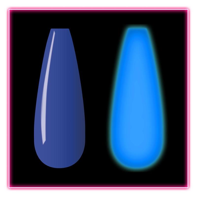 ATL- BLUE ME AWAY | Kiara Sky Glow in the Dark Dip Powder
