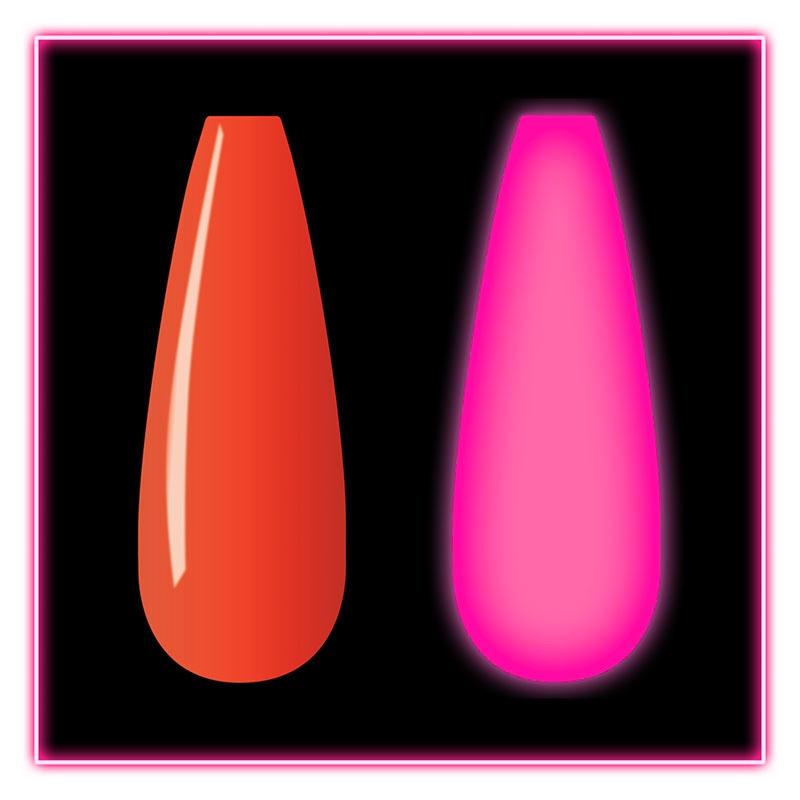 ATL- BRIGHT CLEMENTINE | Kiara Sky Glow in the Dark Dip Powder