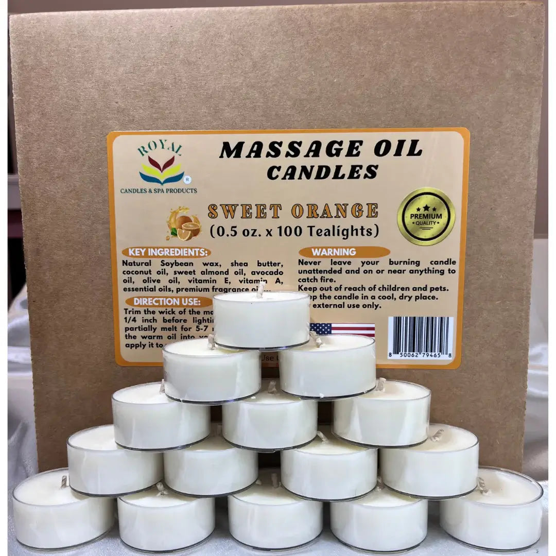ATL- Royal Massage Oil Candles - 0.5oz (case/100pcs)