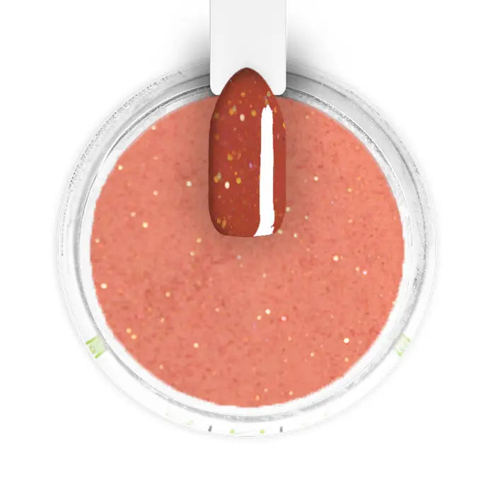 ATL- GC004 Like It Already - Orange Glitter SNS Dipping Powder