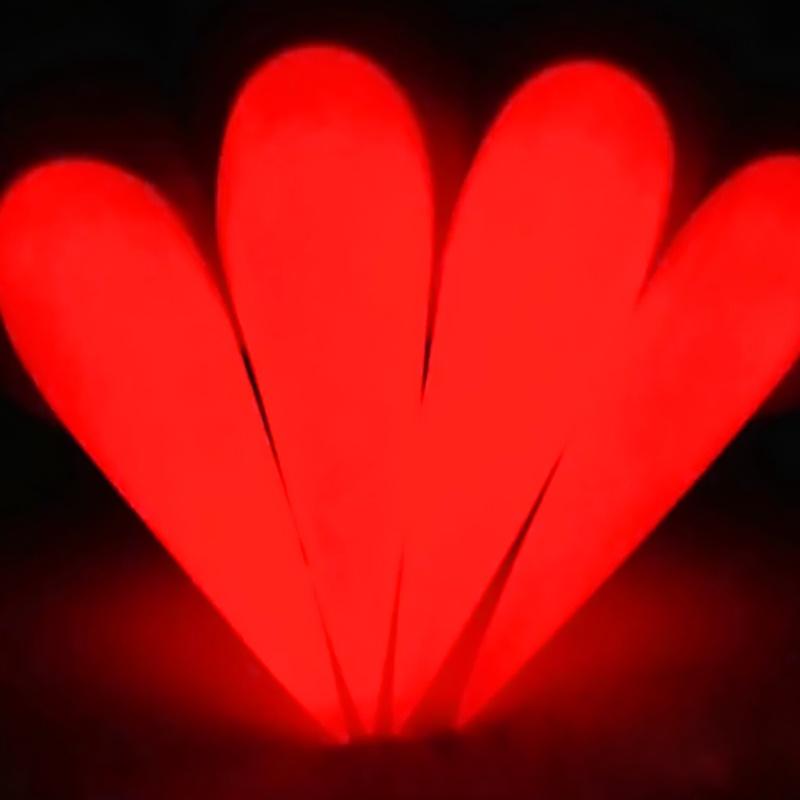 ATL- RED HOT GLOW | Kiara Sky Glow in the Dark Dip Powder