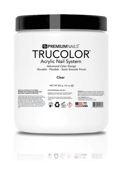 ATL- Clear (Translucent) | TruColor Nail Sculpting Acrylic Powder
