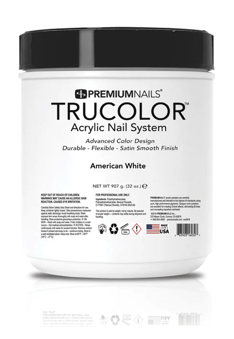 ATL- American White | TruColor Nail Sculpting Acrylic Powder