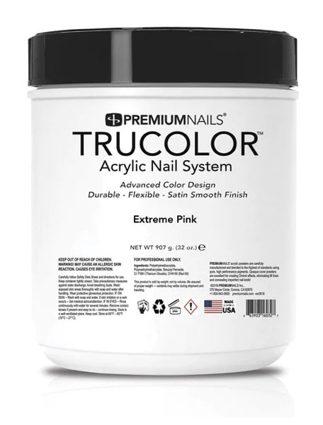 ATL- Extreme Pink | TruColor Nail Sculpting Acrylic Powder