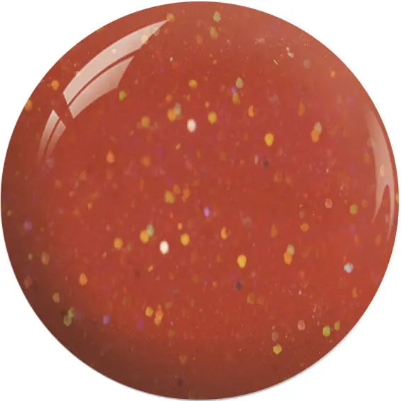ATL- GC004 Like It Already - Orange Glitter SNS Dipping Powder