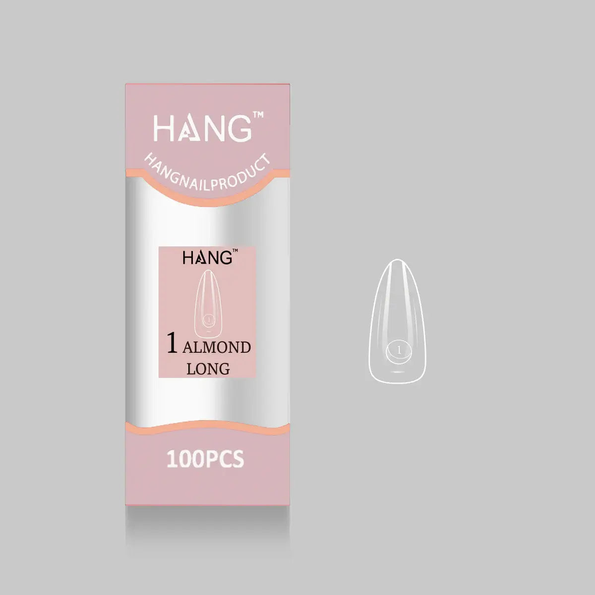 ATL- Almond Long Tip Refills (#0-11) | Hang
