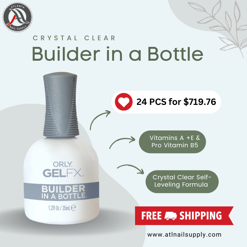 ATL- Cystal Clear - Orly Builder in a Bottle (24pcs)