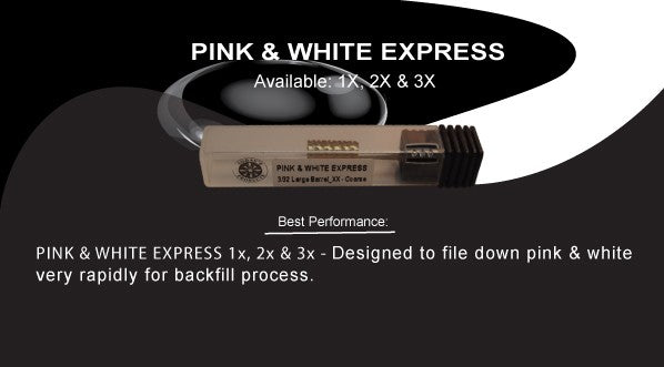 ATL- Pink & White Express Titanium Drill Bit | TODAY'S PRODUCT