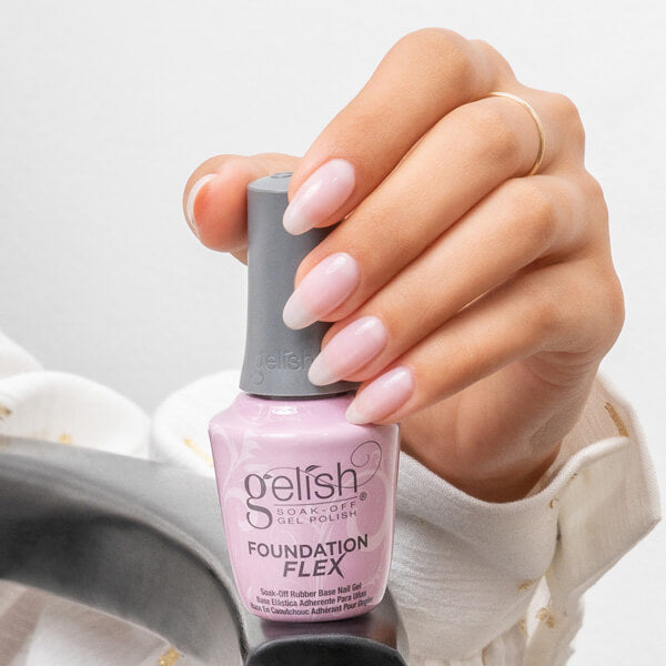 ATL- Gelish Foundation Flex Rubber Base Gel - Light Pink