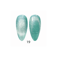 ATL- Unicorn #19- Aqua Freckles - 9D Cat Eye | DC