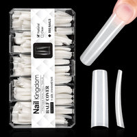 ATL- Natural Straight Tip Box | Nail Kingdom