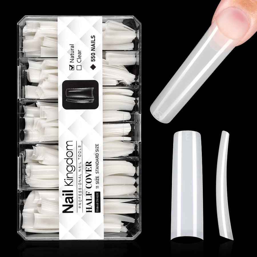 ATL- Natural Straight Tip Box | Nail Kingdom