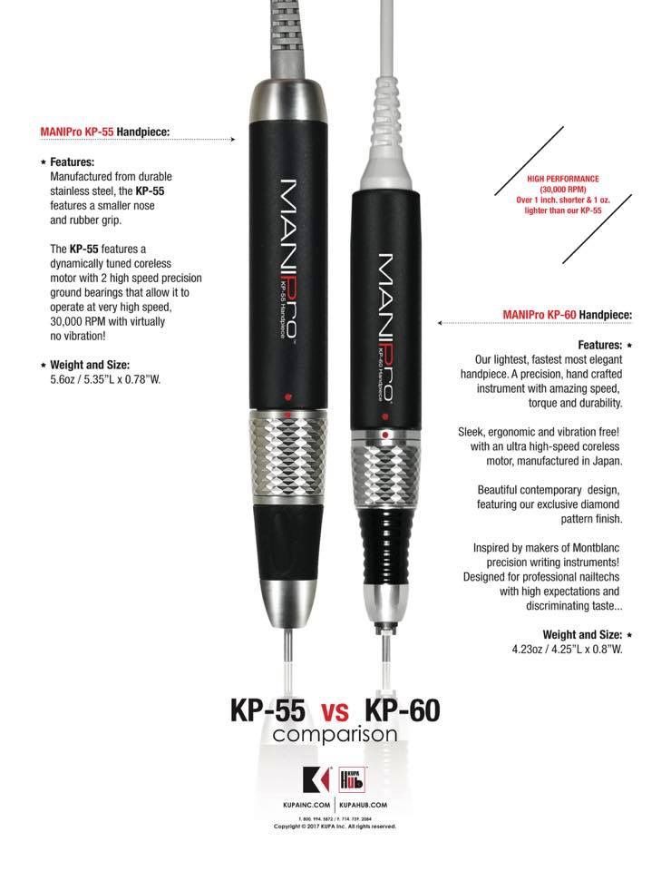 ATL- WHITE - Kupa ManiPro Passport Nail Drill