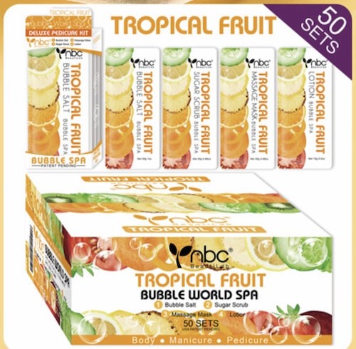 ATL- TROPICAL FRUIT Bubble World Spa 4 in 1 Pedicure | NBC