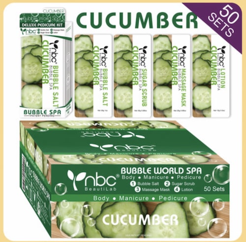 ATL- CUCUMBER Bubble World Spa 4 in 1 Pedicure | NBC