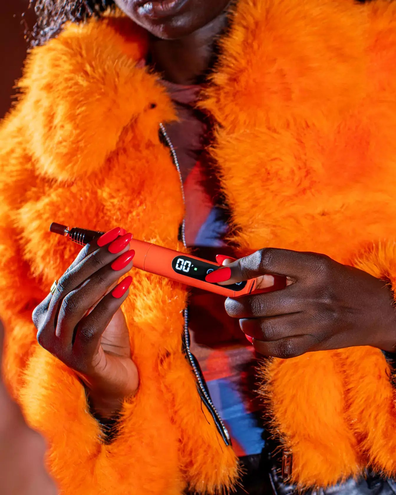 ATL- Gelish Go File Wireless- NEON ORANGE