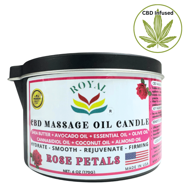 ATL- Royal Massage Oil Candles - 6oz