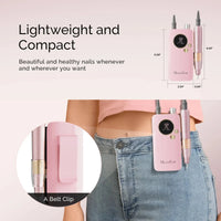 ATL- Clip-On Advanced Rechargeable Nail Drill