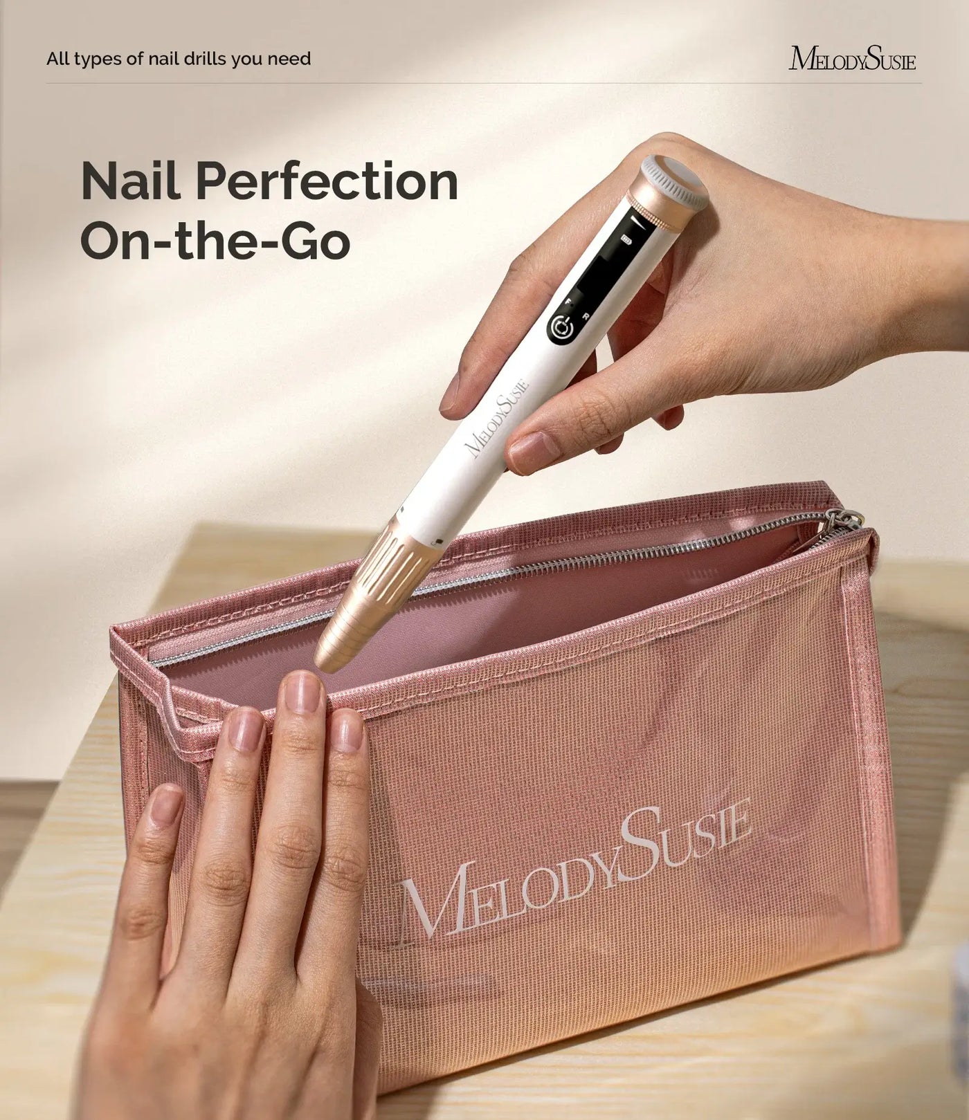 ATL- Pen-Shaped Rechargeable Nail Drill