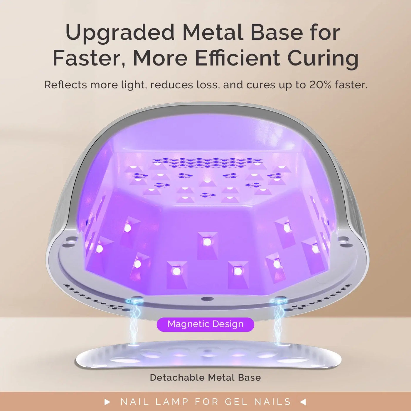 ATL- Rechargeable Cordless UV/LED Nail Lamp