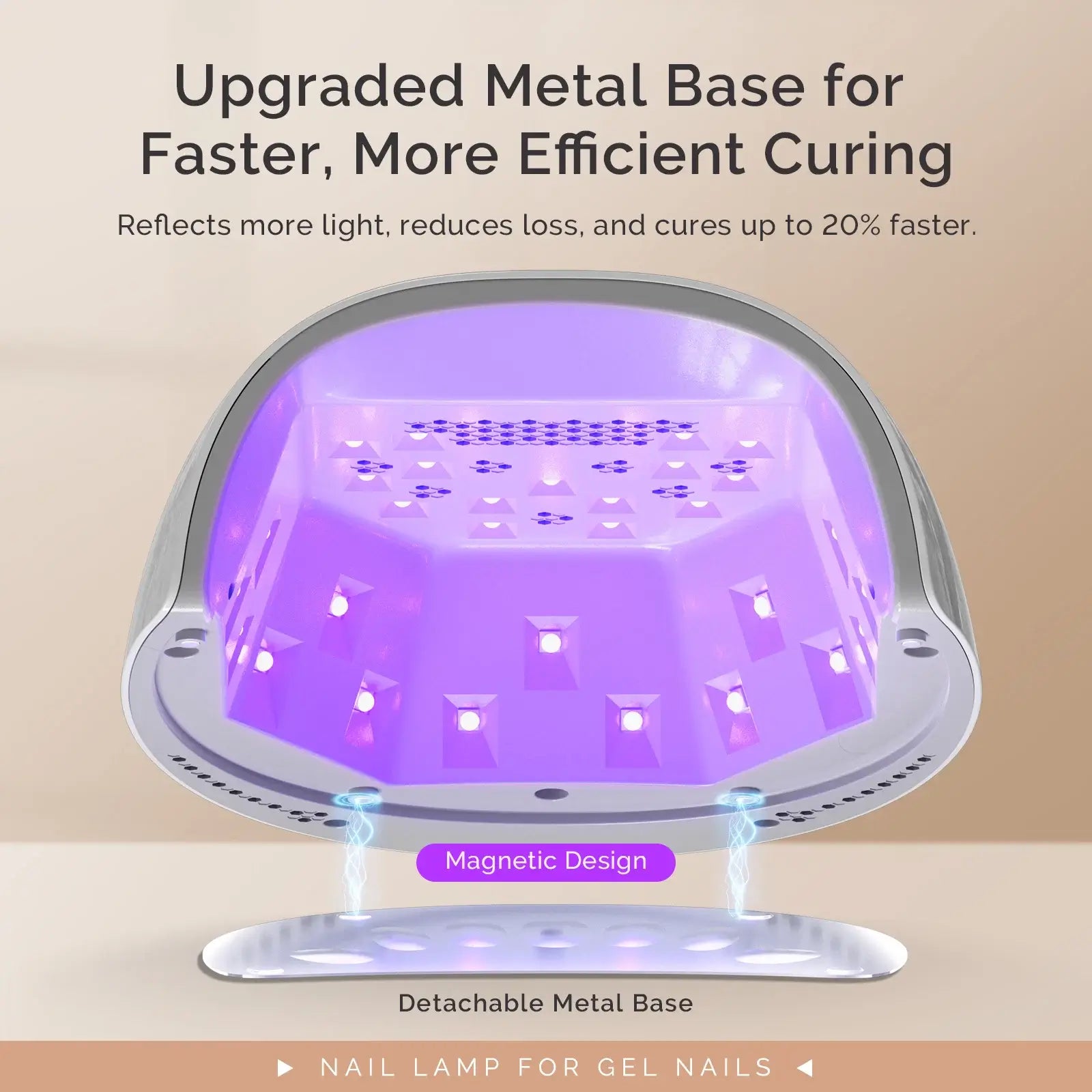 ATL- Rechargeable Cordless UV/LED Nail Lamp