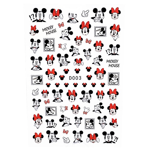 ATL- Mickey Mouse Nail Art Stickers | #3-46-1