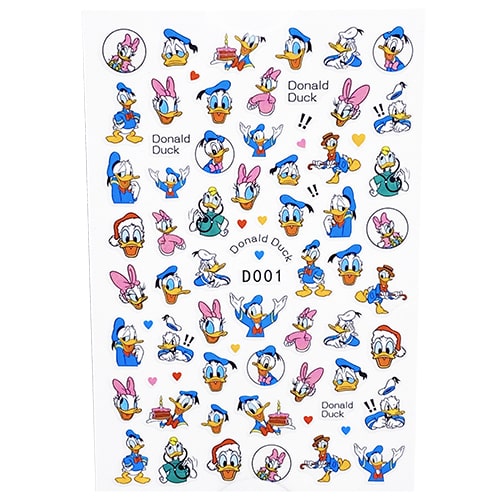 ATL- Donald Duck Nail Art Stickers | #3-37-2
