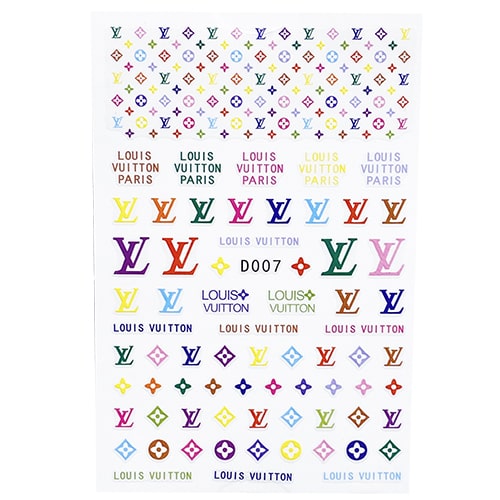 ATL- Louis Vuitton Nail Art Stickers | #3-38-2