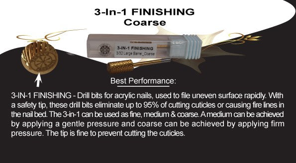 ATL- Coarse 3-in-1 Finishing Titanium Drill Bit | TODAY'S PRODUCT