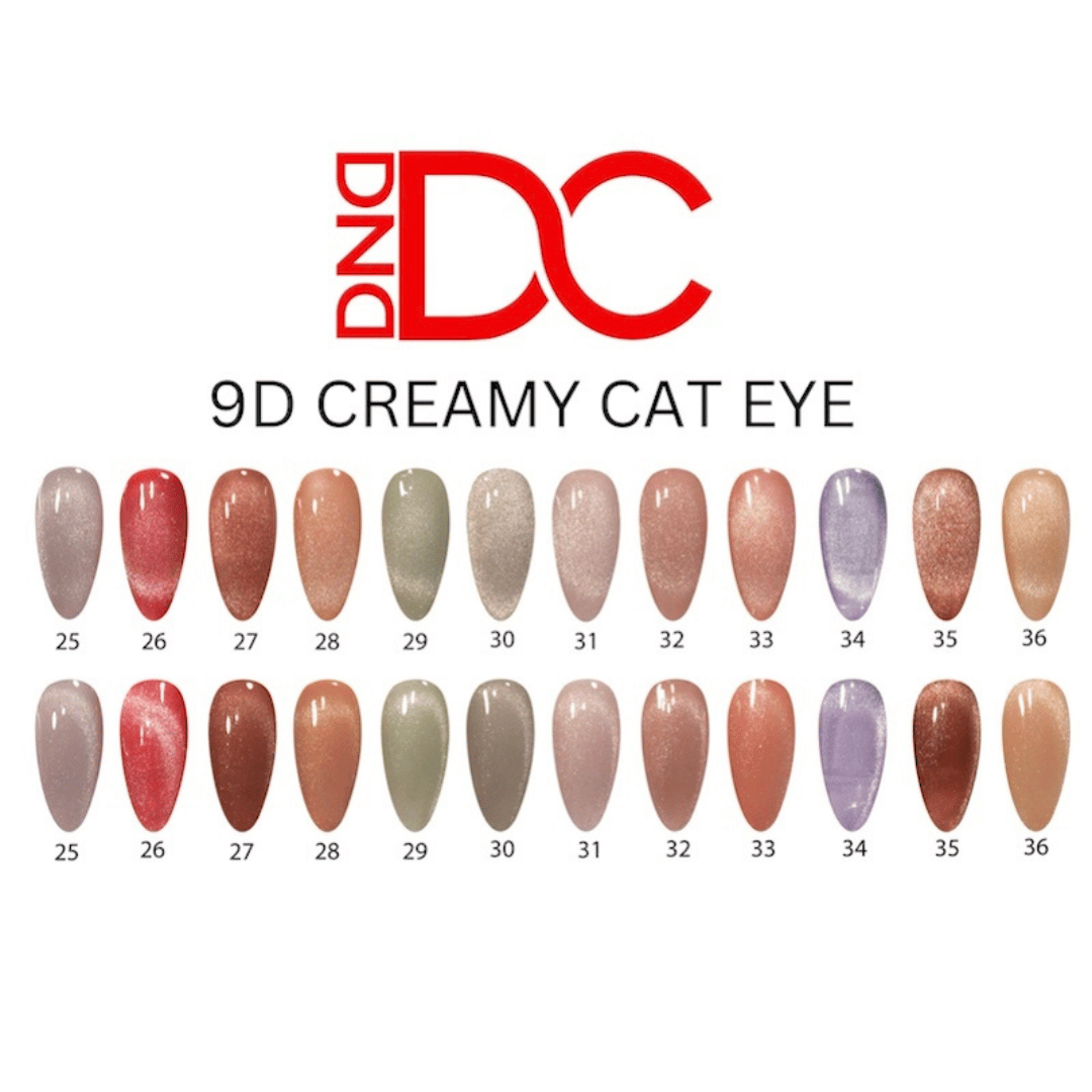 ATL- DC 9D Cat Eye Collection (36 colors) + Free Magnets & Color Book