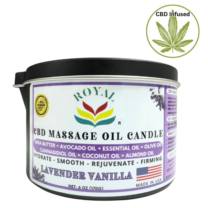 ATL- Royal Massage Oil Candles - 6oz