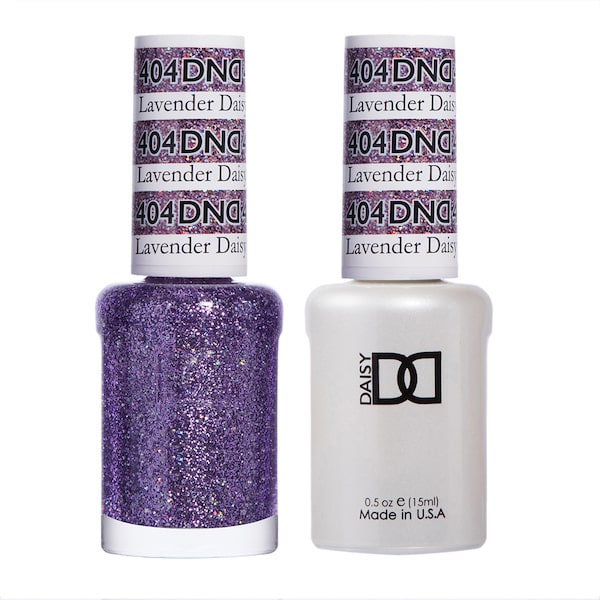 ATL- #404 Lavender Daisy Star | DND Duo: Gel, Polish