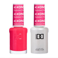 ATL- #414 Summer Hot Pink | DND Duo: Gel, Polish