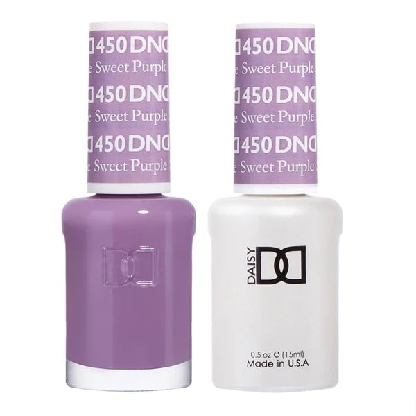 ATL- #450 Sweet Purple | DND Duo: Gel, Polish