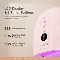 ATL- Rechargeable Cordless UV/LED Nail Lamp